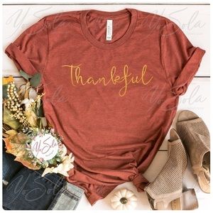Thankful Rust UNISEX graphic tee